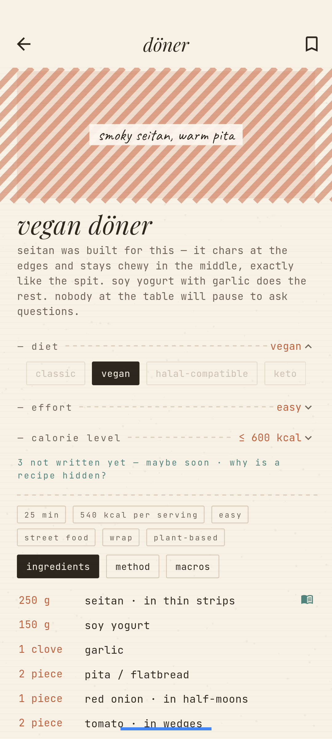 Screenshot of MorphCook