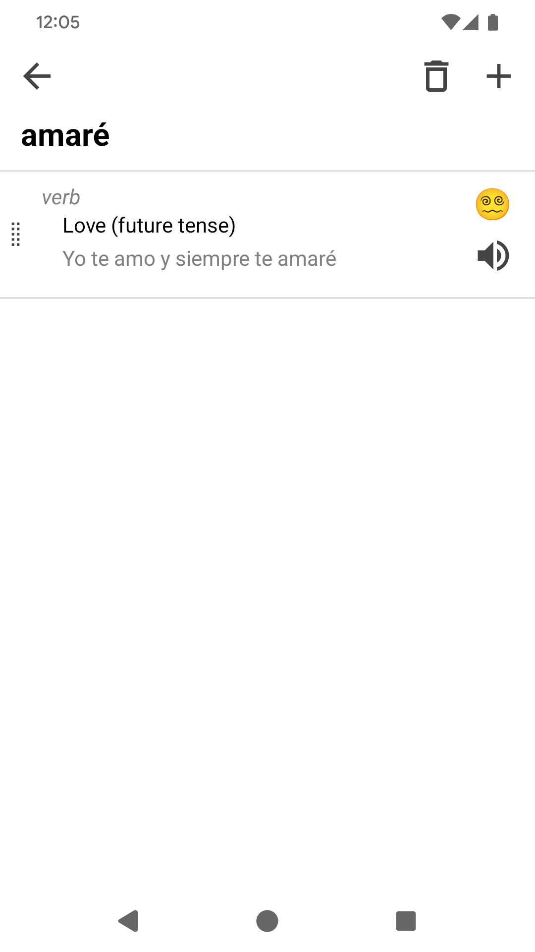 Screenshot of Language Dex