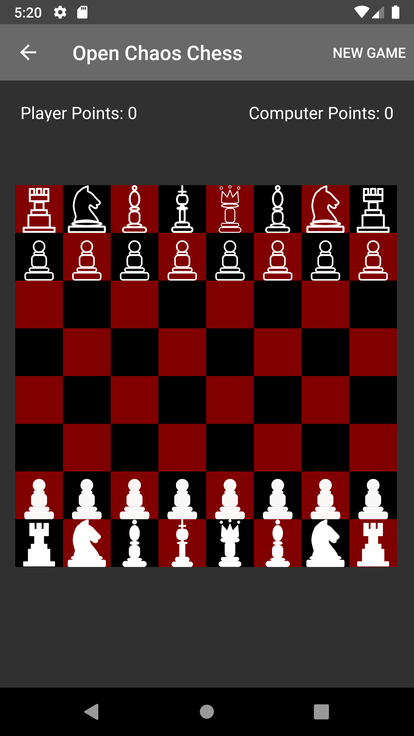 Screenshot of Open Chaos Chess