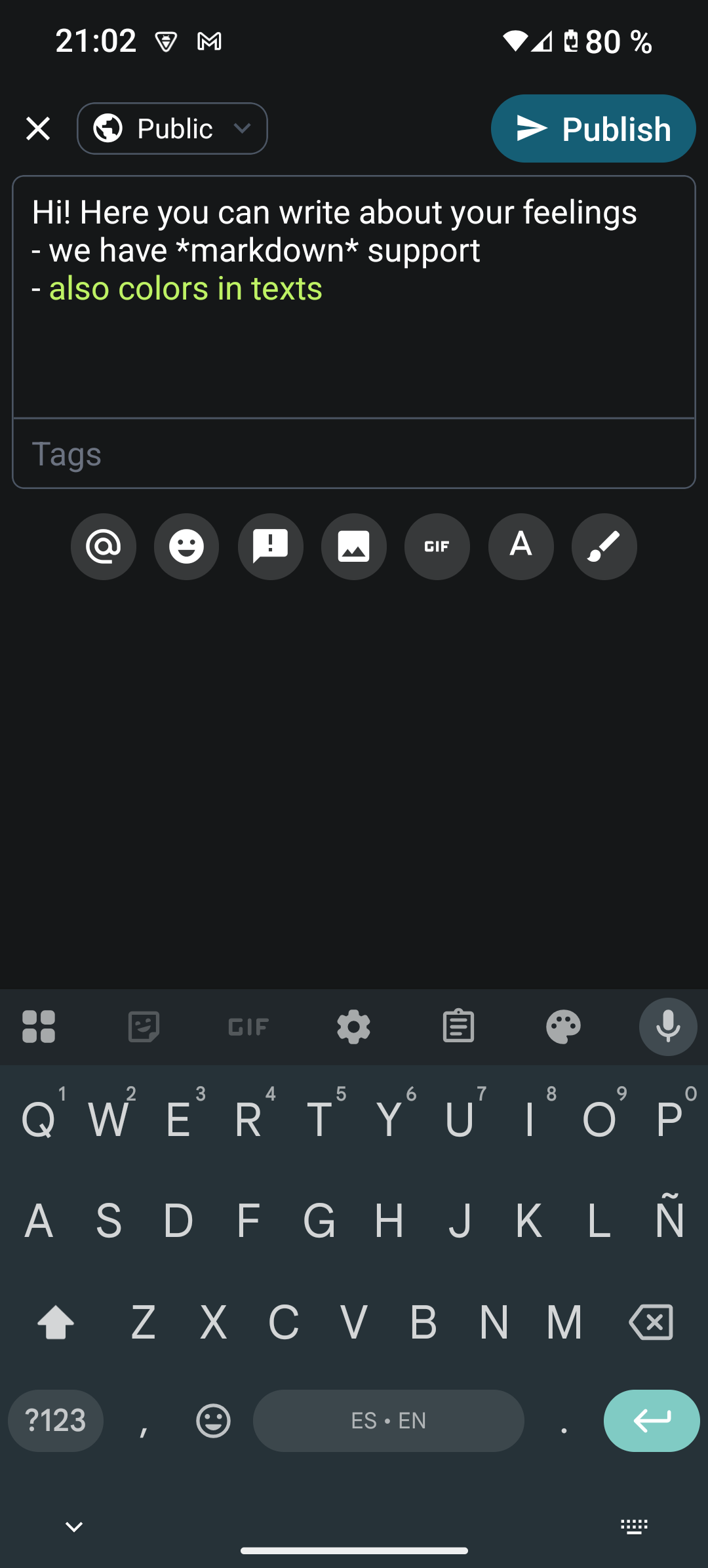 Screenshot of WAFRN