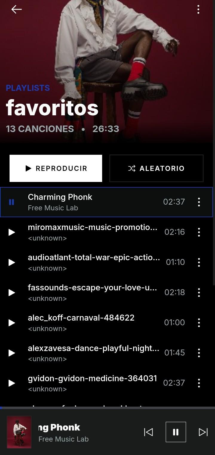 Screenshot of Vibe - Music Player