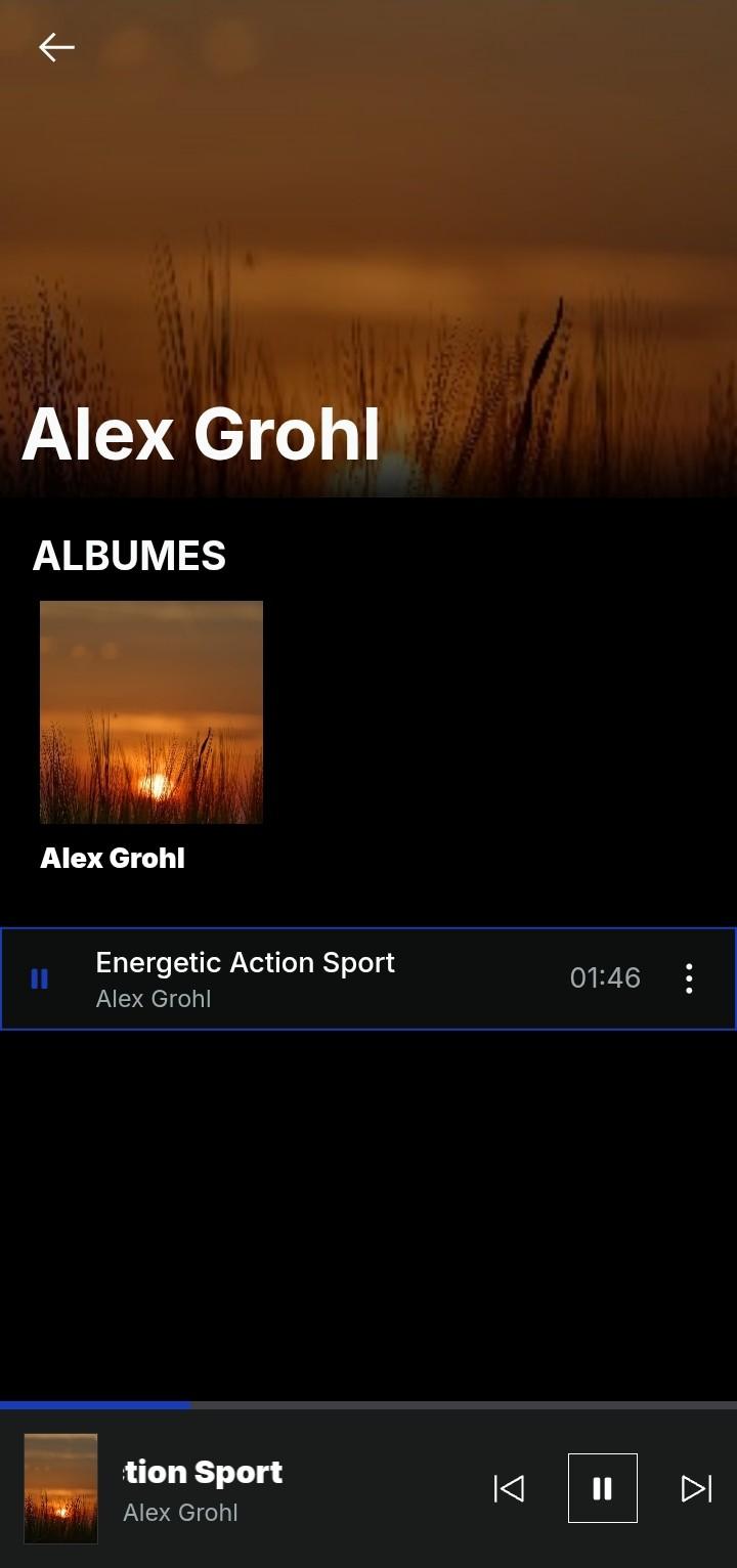 Screenshot of Vibe - Music Player