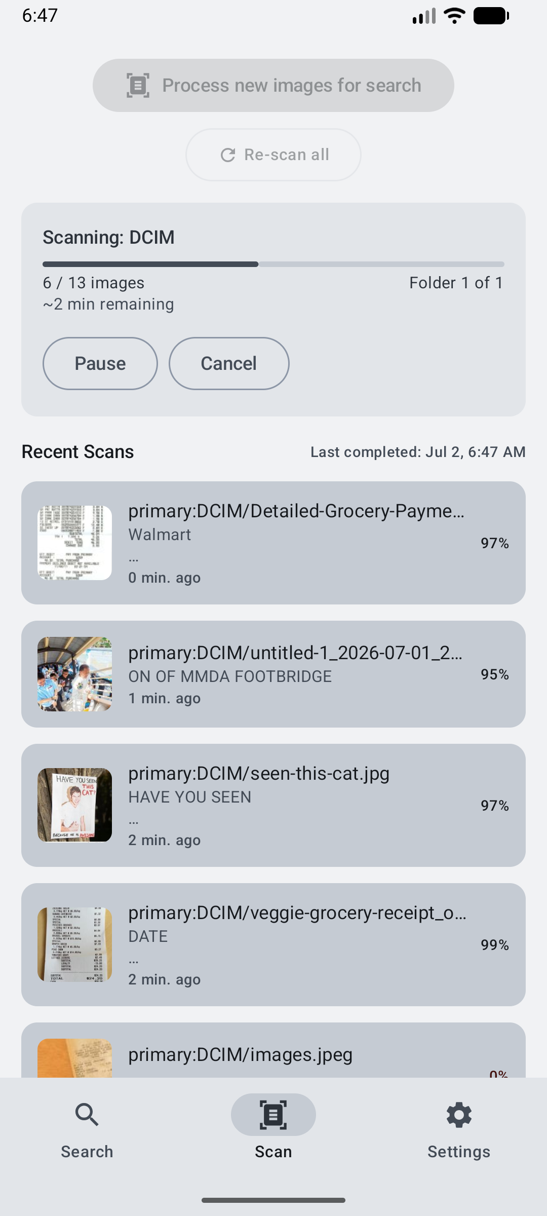 Screenshot of Glyfen