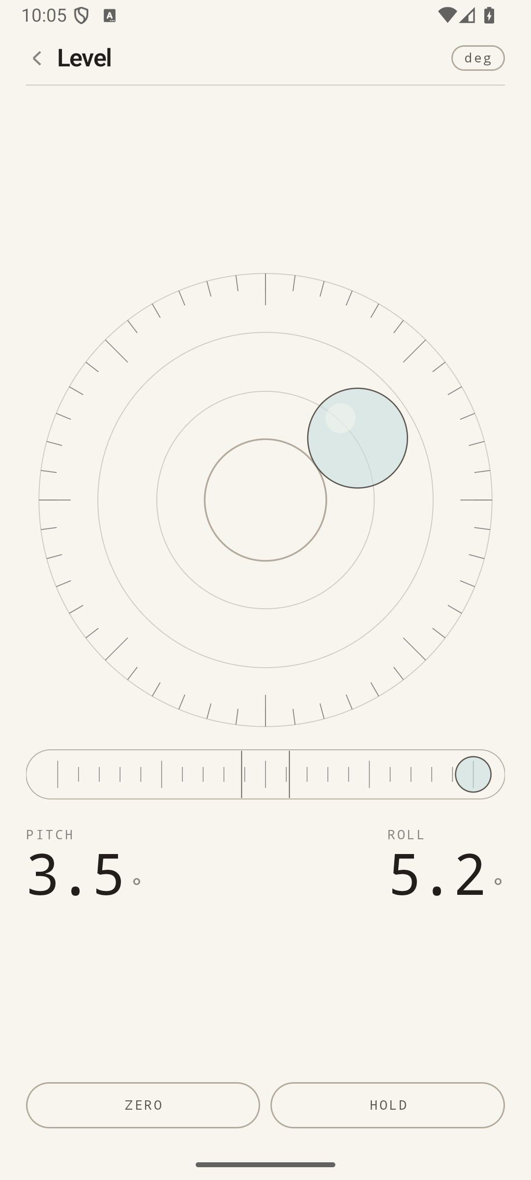 Screenshot of Nonius