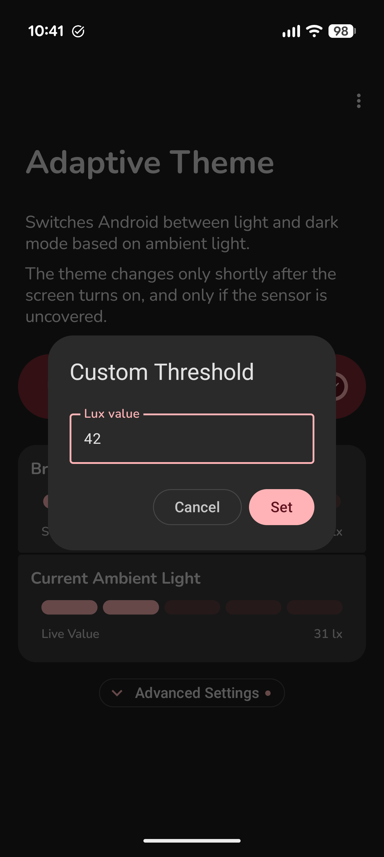 Screenshot of Adaptive Theme
