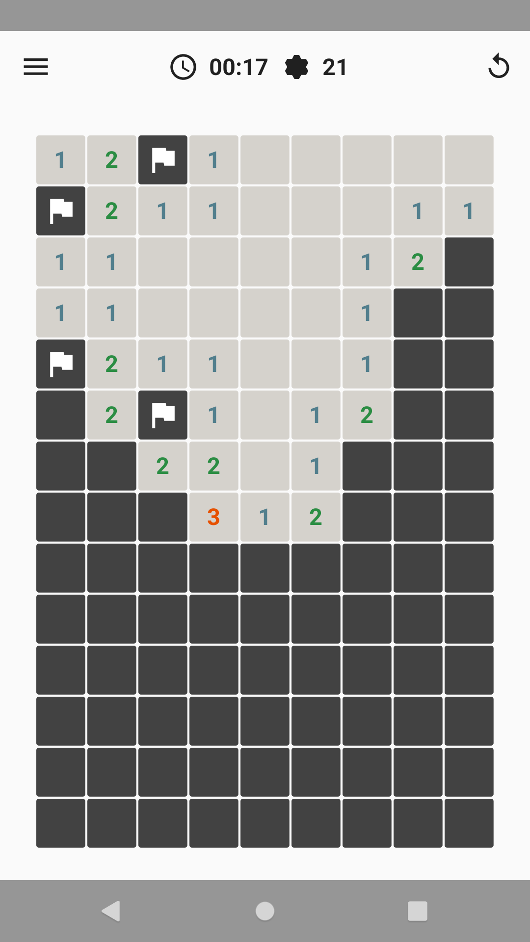 Screenshot of Minesweeper - Antimine