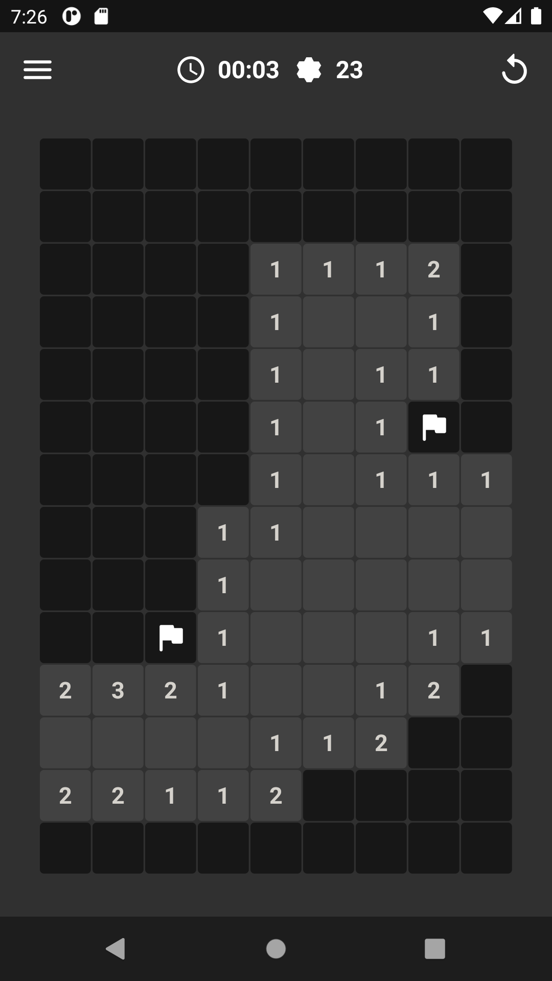 Screenshot of Minesweeper - Antimine