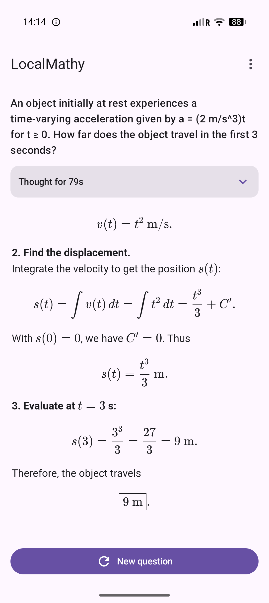 Screenshot of LocalMathy