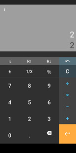 Screenshot of RPNcalc