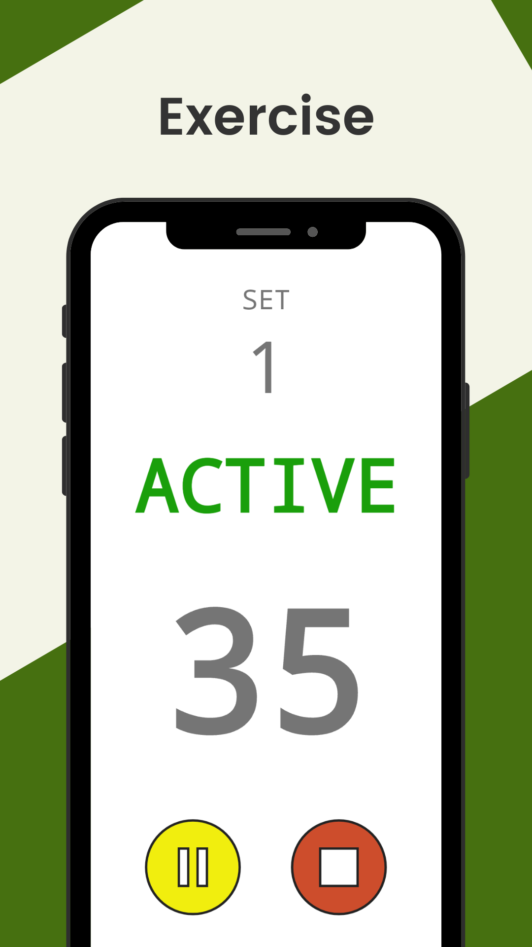 Screenshot of Interval Timer