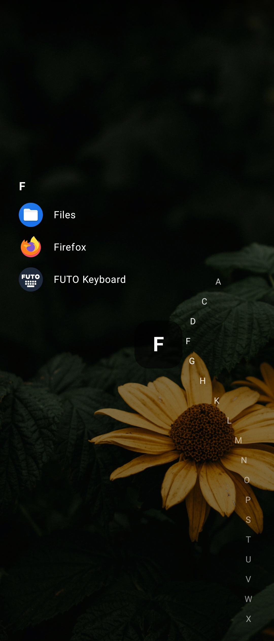 Screenshot of Victoria Launcher