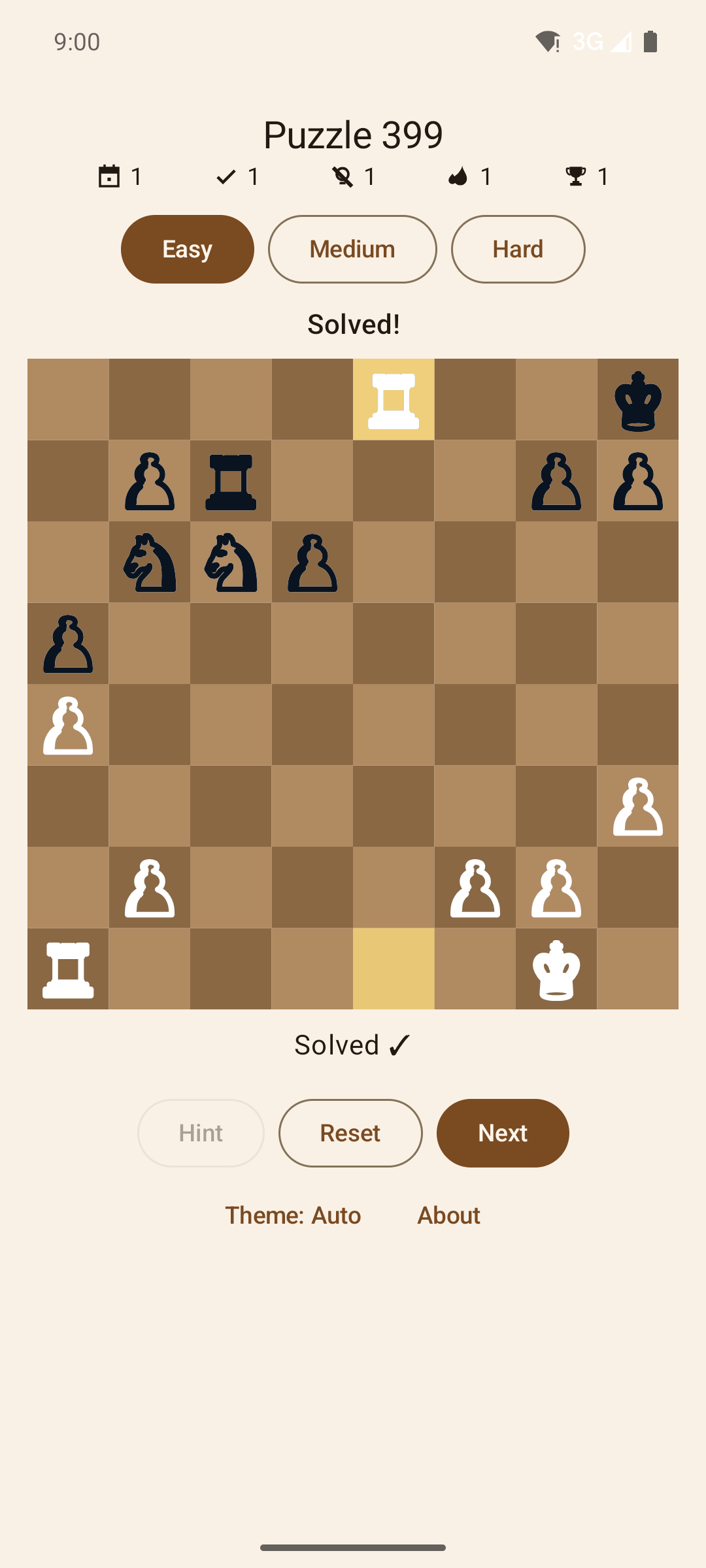 Screenshot of Chess Puzzles