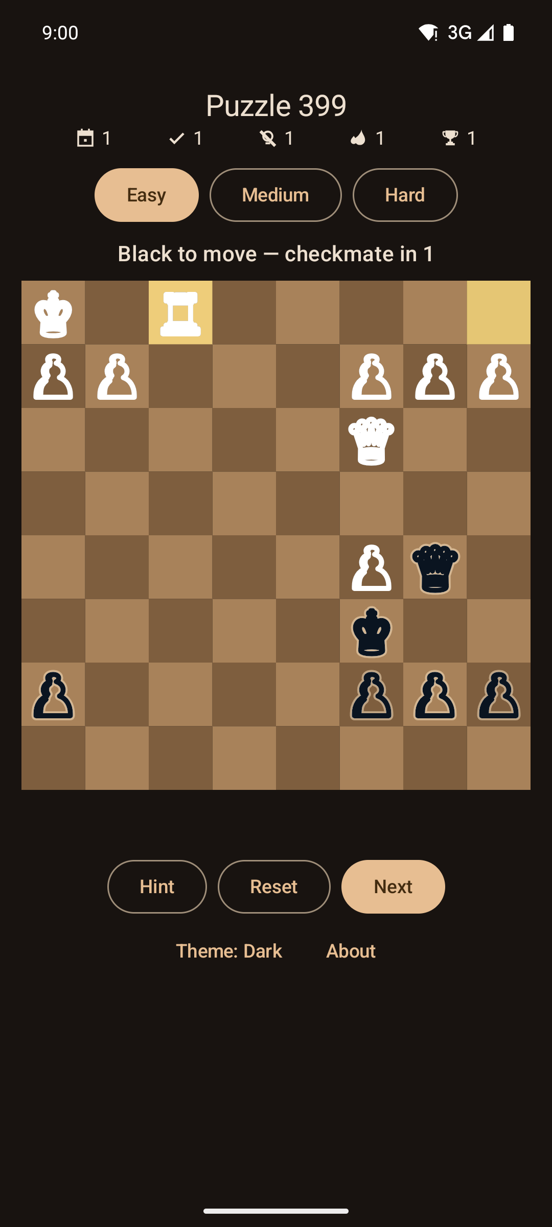 Screenshot of Chess Puzzles