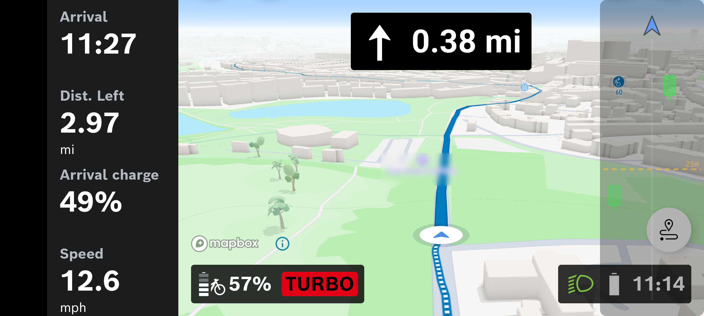 Screenshot of Bike Radar