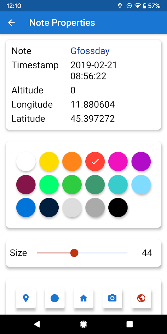 Screenshot of SMASH — Smart Mobile App for Surveyor's Happiness