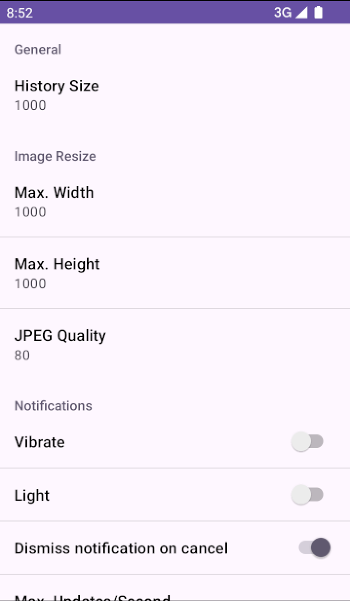Screenshot of Hupl