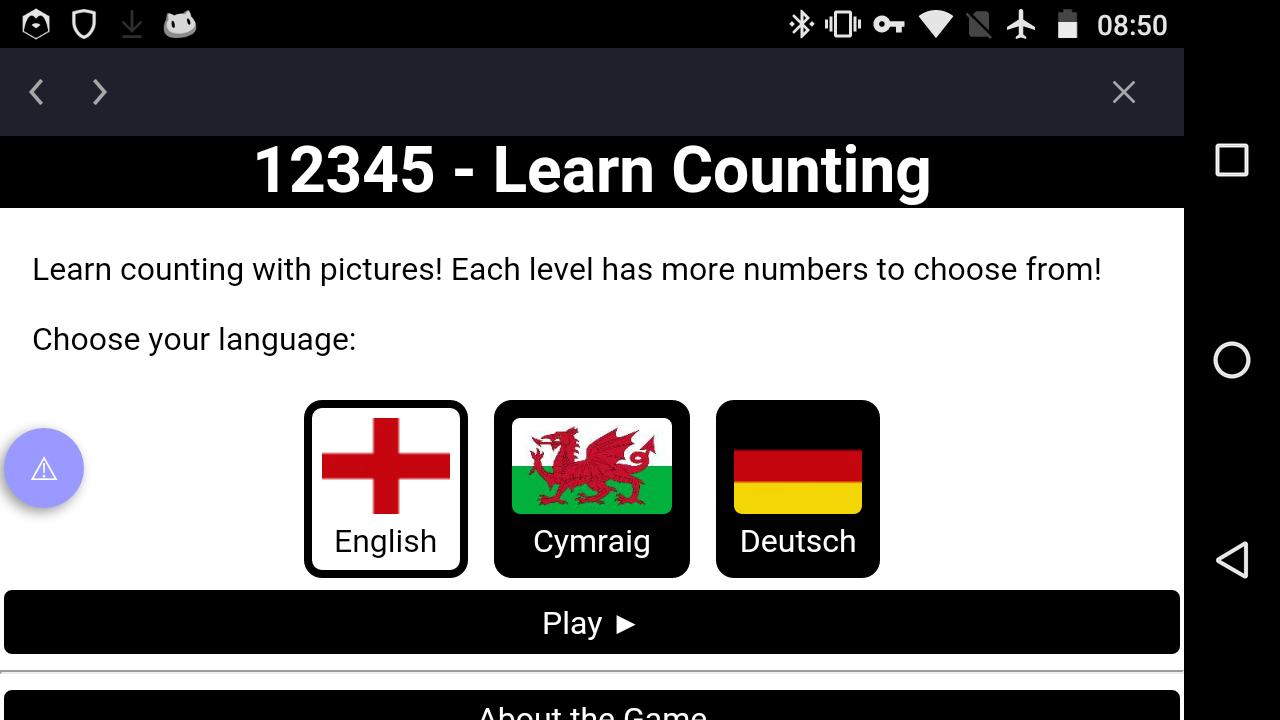 Screenshot of 12345 - Learn Counting
