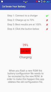 Screenshot of NoAd Battery Calibrator [ROOT]