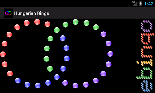 Screenshot of Hungarian Rings for Android