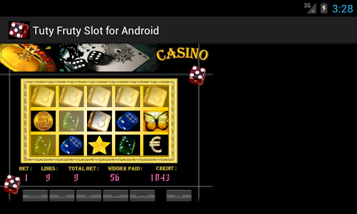 Screenshot of Tuty Fruty Slot for Android