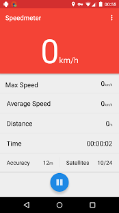 Screenshot of Speedmeter