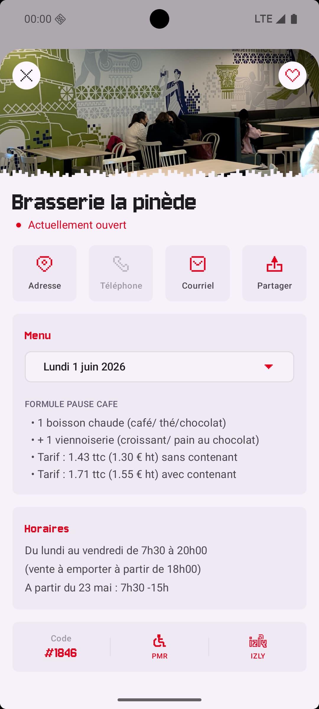 Screenshot of Croustillapp