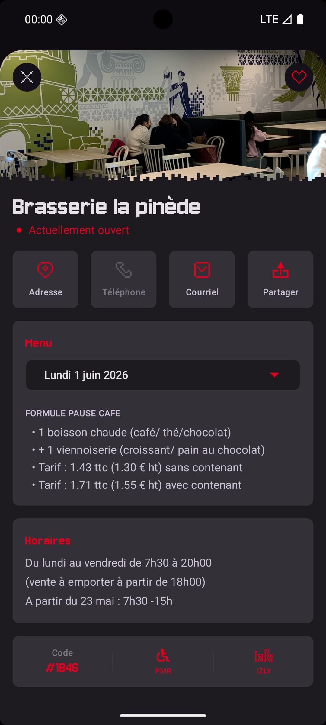 Screenshot of Croustillapp