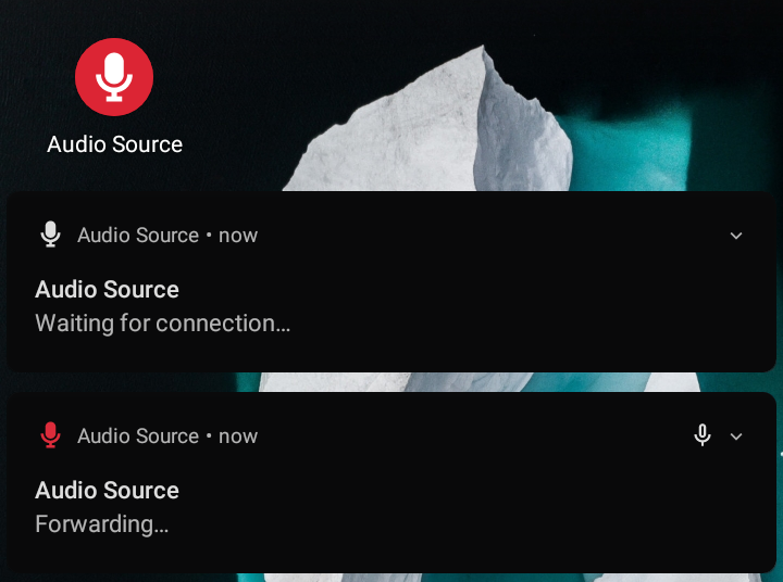 Screenshot of Audio Source