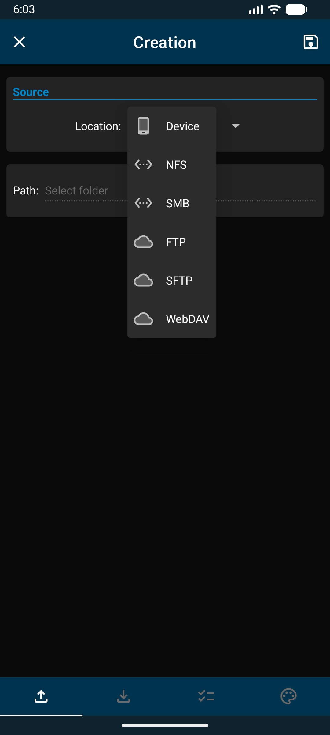 Screenshot of Mirror