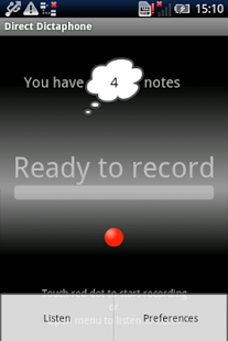 Screenshot of Direct Dictaphone