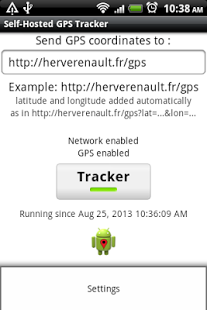 Screenshot of Self-Hosted GPS Tracker