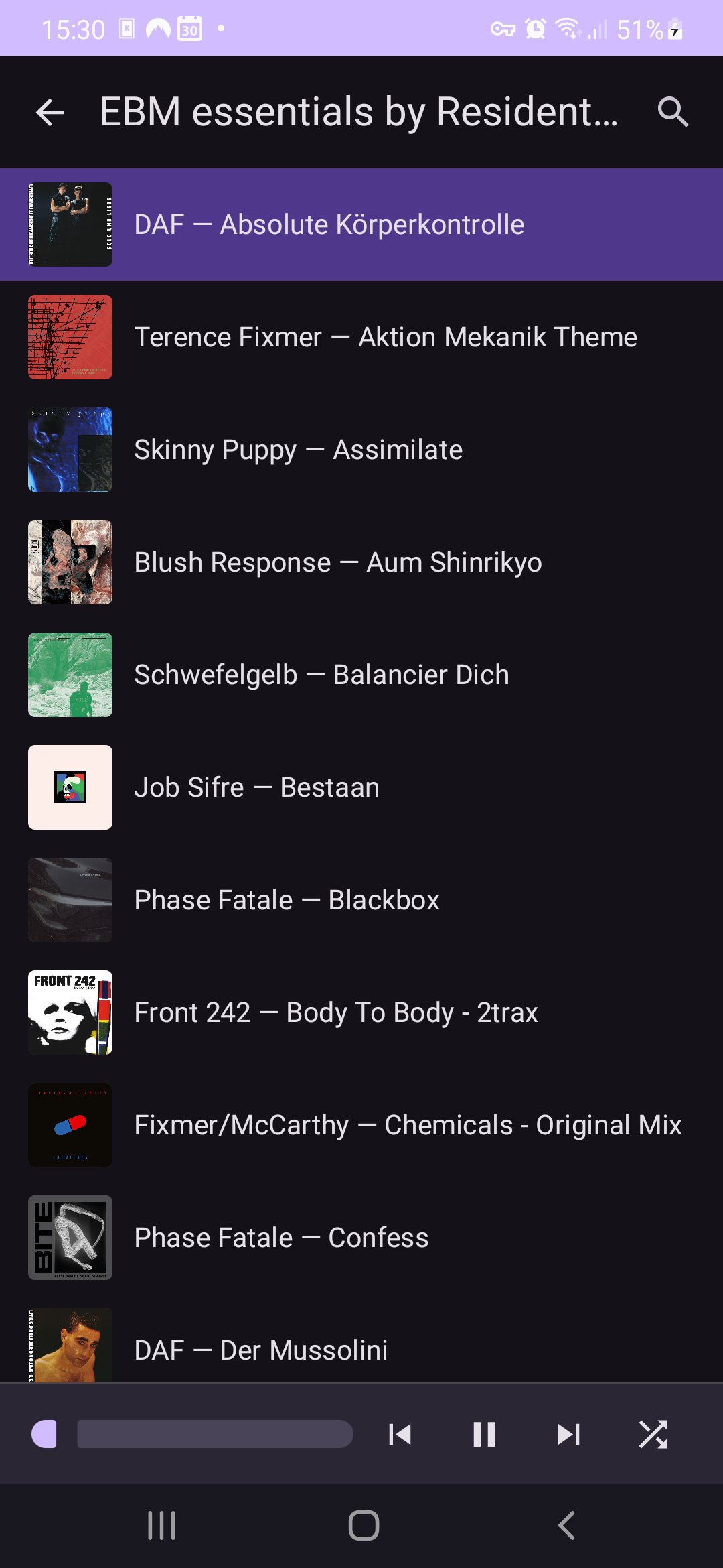 Screenshot of Foldio