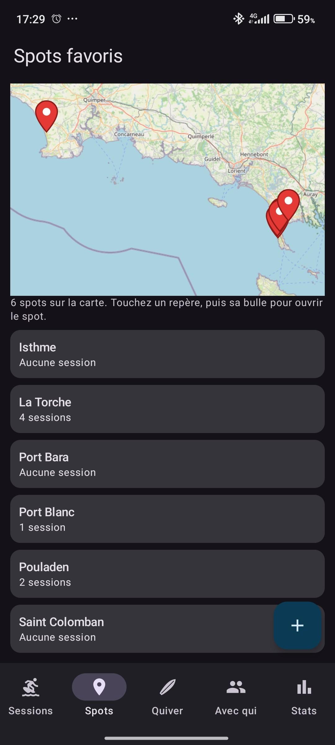 Screenshot of KOOK SESSION