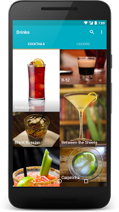 Screenshot of Drinks