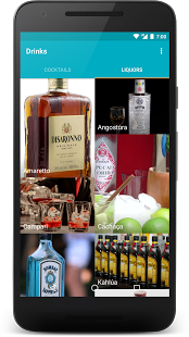 Screenshot of Drinks