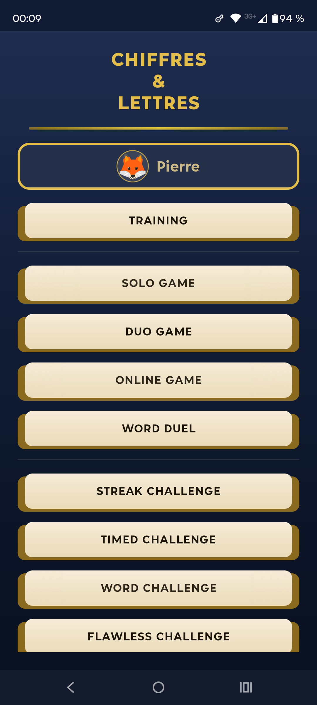 Screenshot of Numbers & Letters