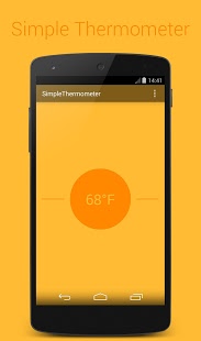 Screenshot of SimpleThermometer