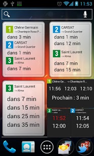 Screenshot of Transports Rennes