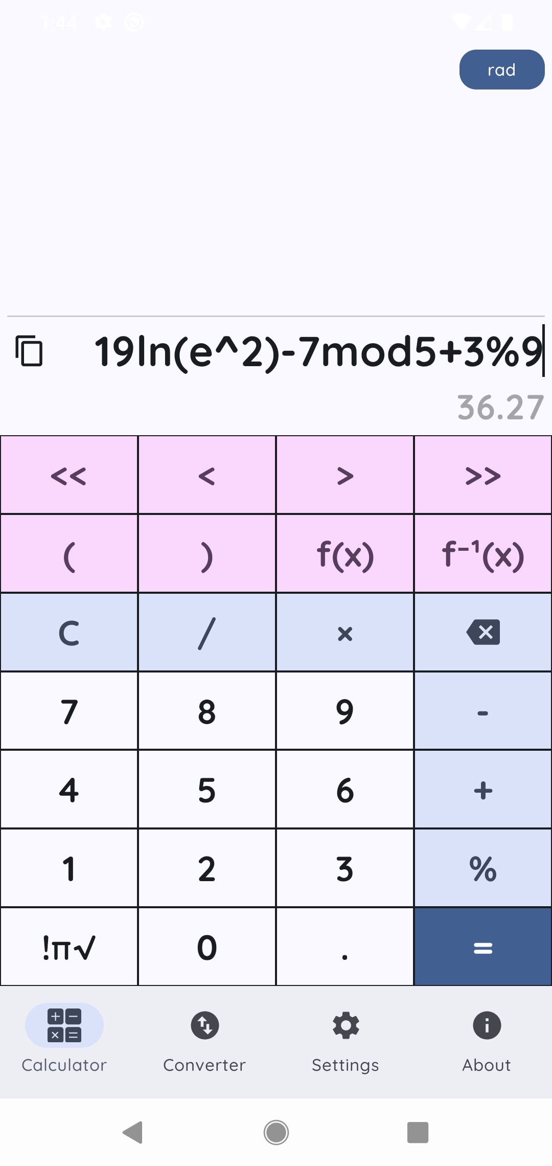 Screenshot of Simple Calculator