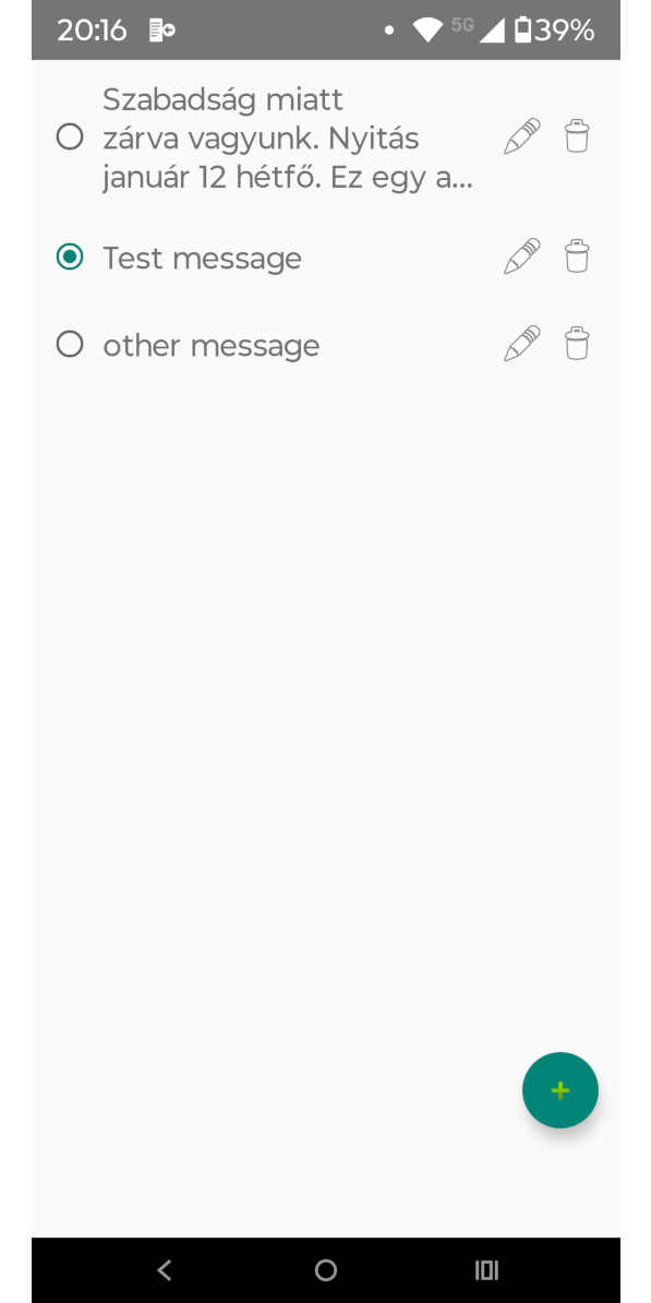Screenshot of SmsReply