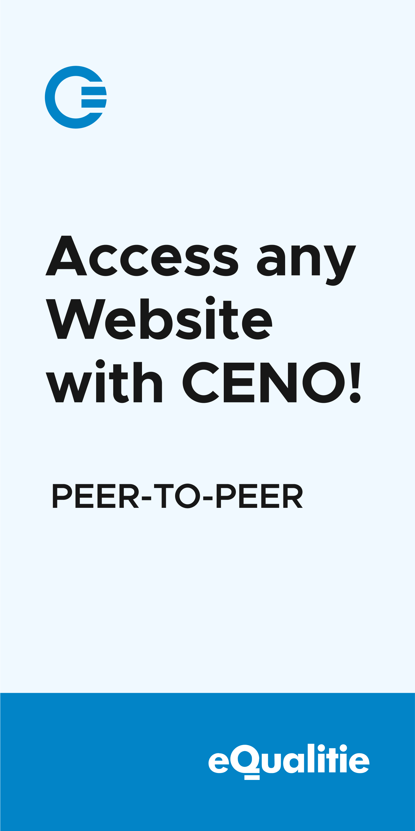 Screenshot of Ceno Browser: Share the Web