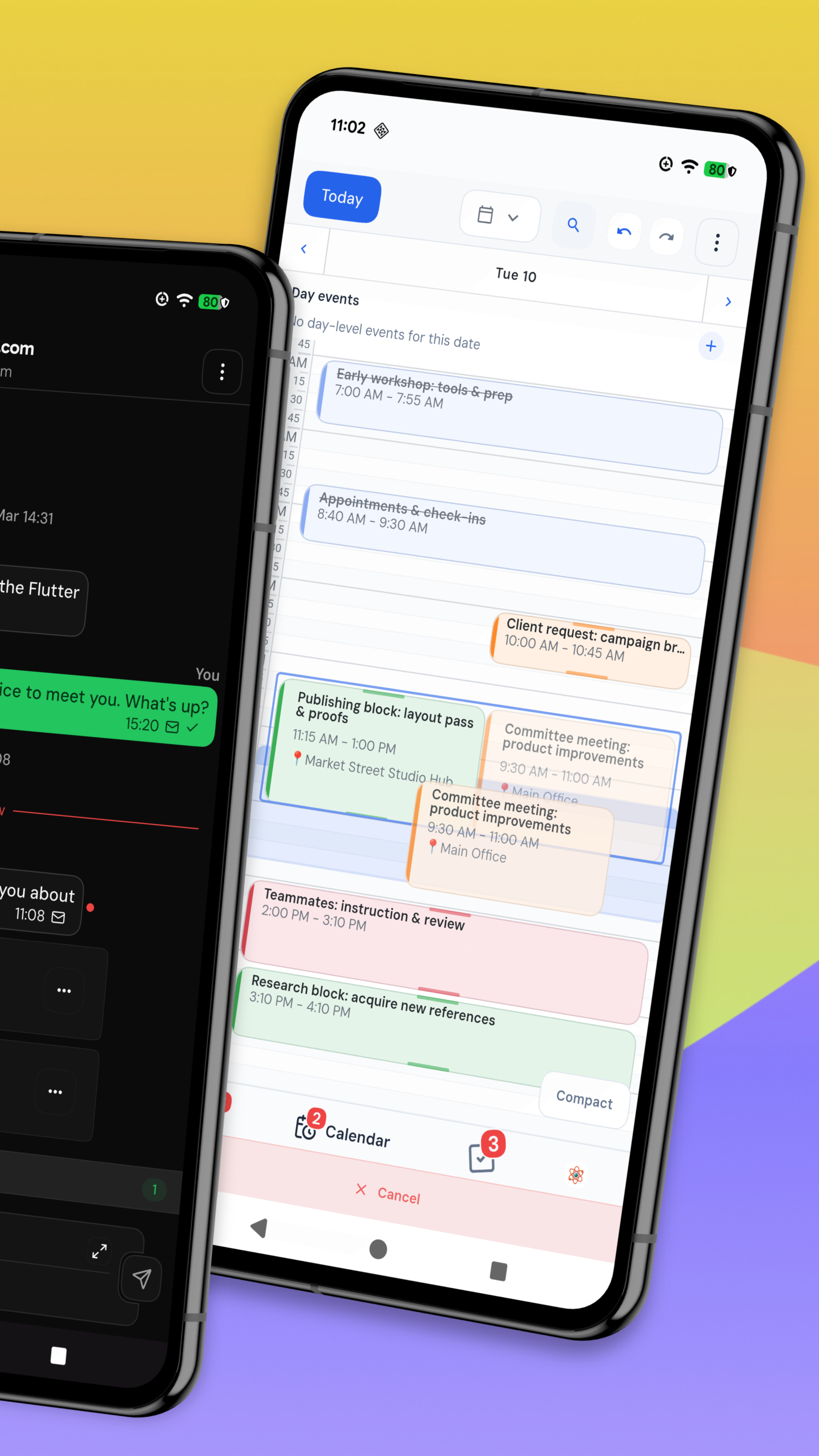 Screenshot of Axichat