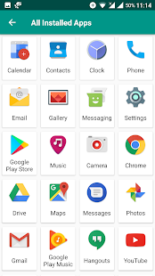 Screenshot of Android Permissions