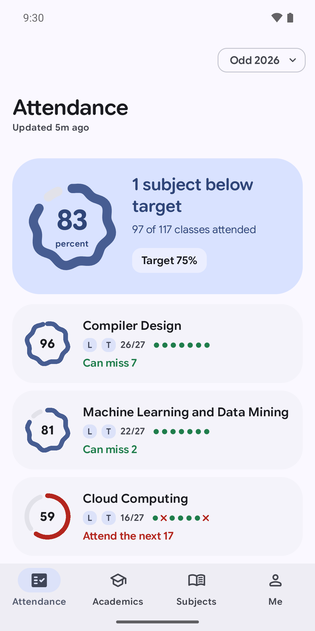Screenshot of JPortal