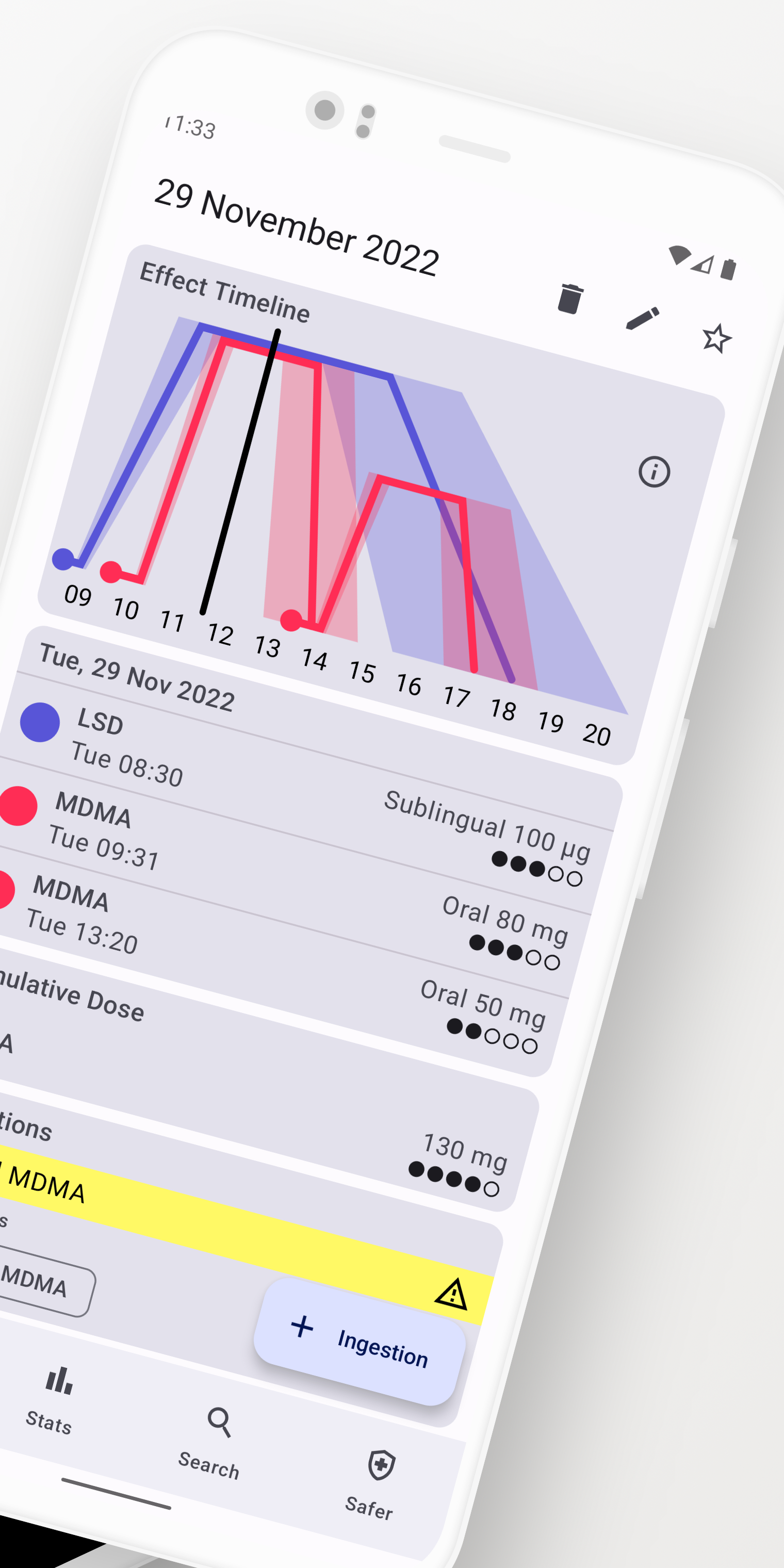 Screenshot of Journal Multilingual