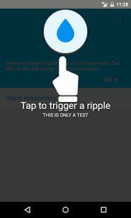 Screenshot of Ripple: respond when panicking