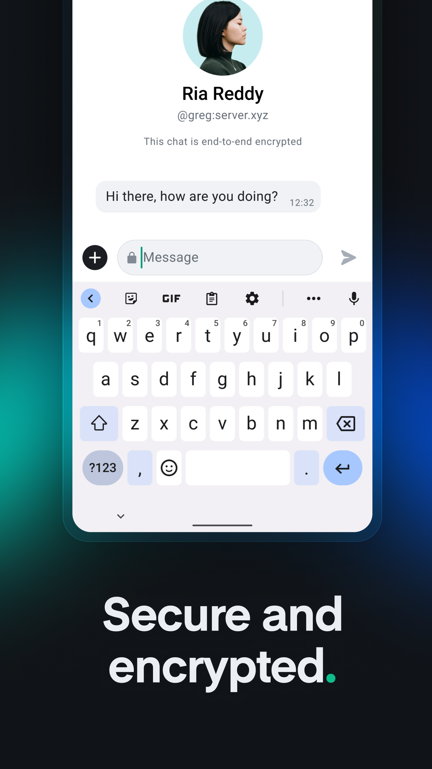 Screenshot of Element X - Secure Chat & Call