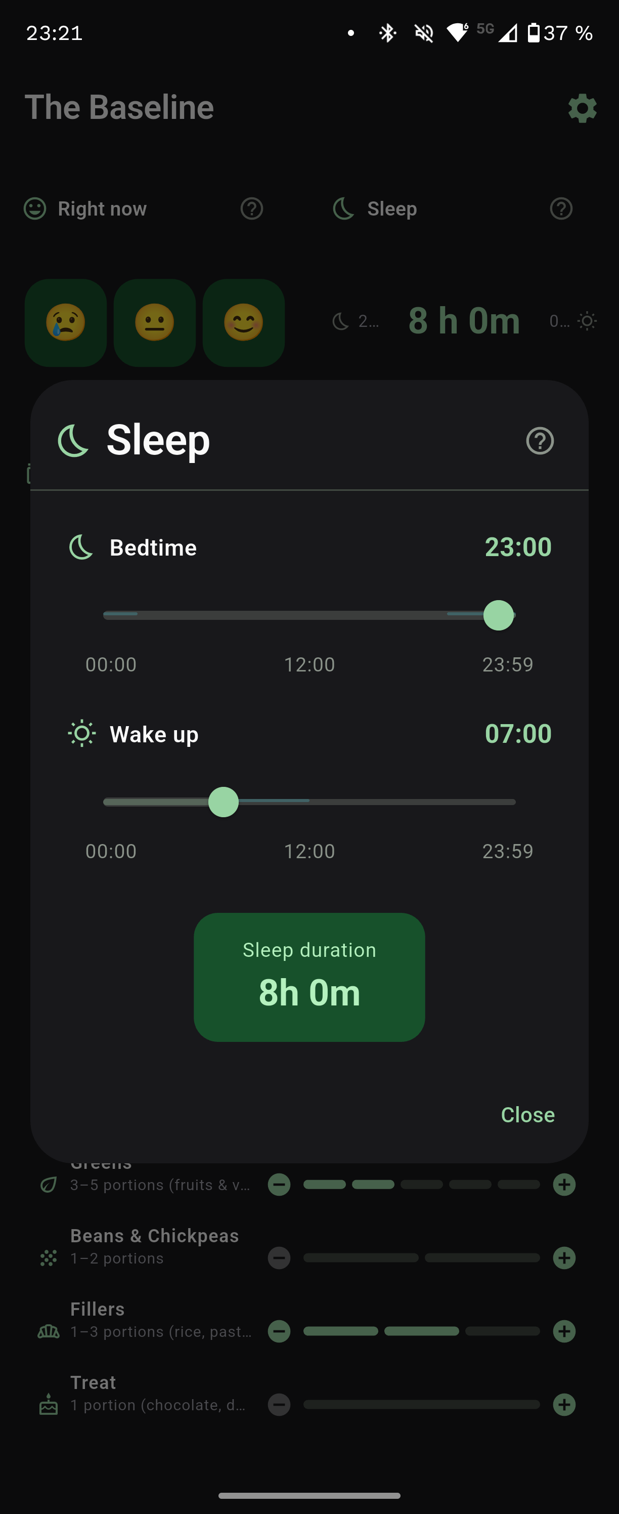 Screenshot of Baseline