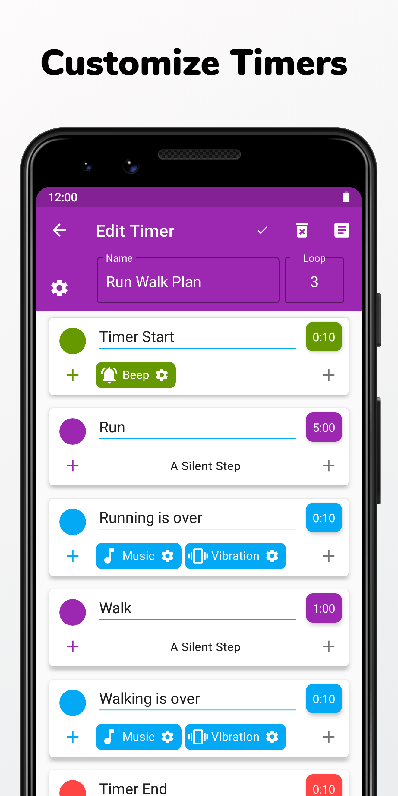 Screenshot of TimeR Machine