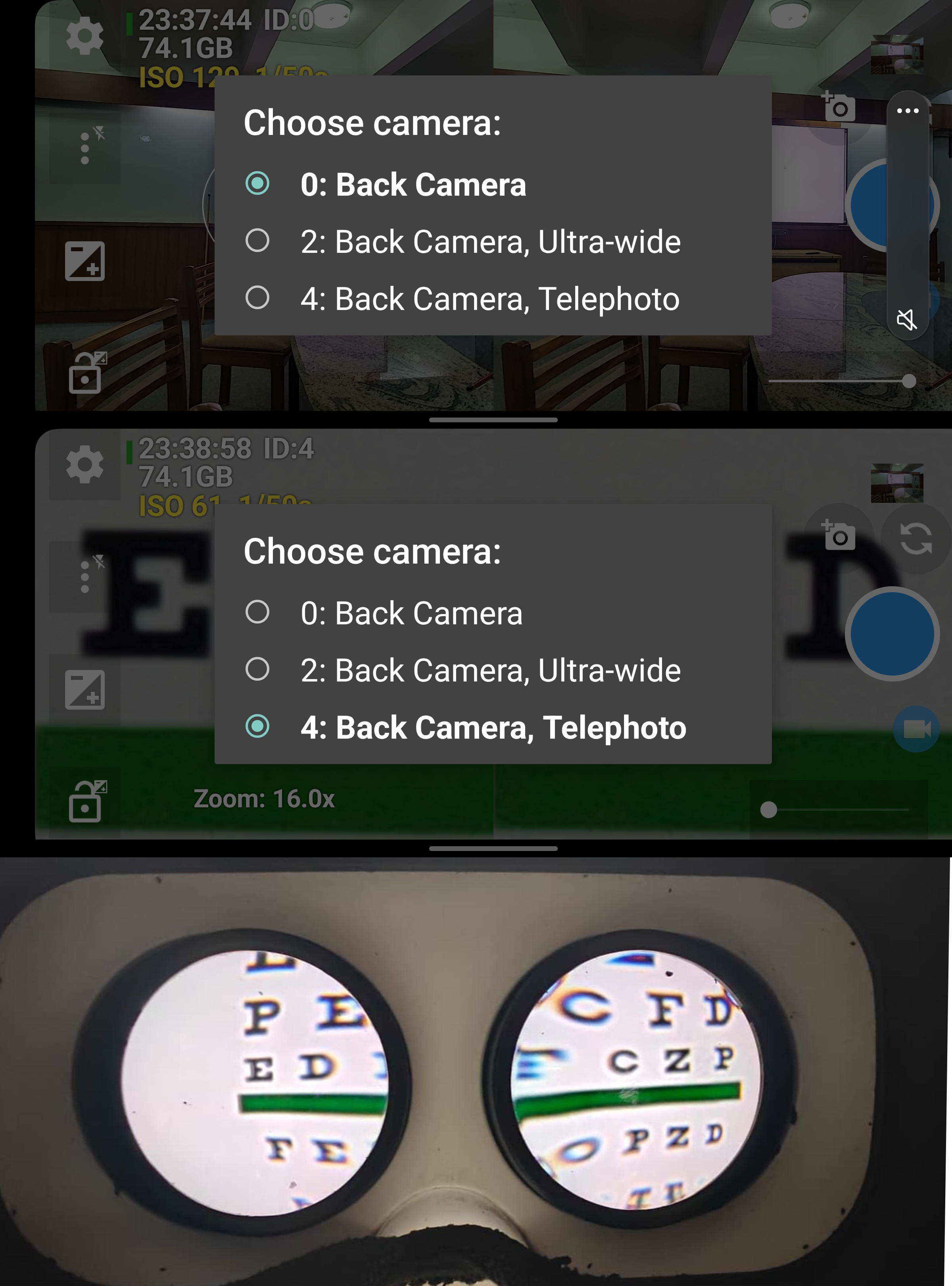 Screenshot of Open TeleScope VR